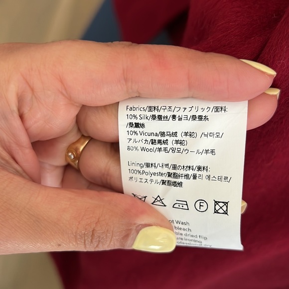 Korean wool coat - Maxmara style - Picture 4 of 7